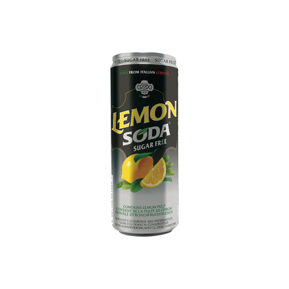 Lemon Soda Sugarfree 0,33 l