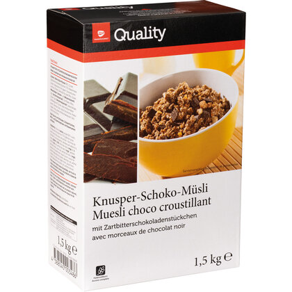 Quality Knusper Schoko Müsli 1,5 kg