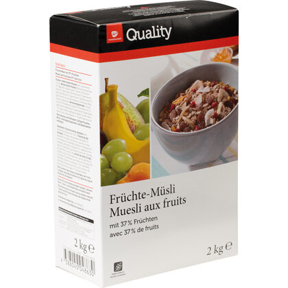 Quality Früchte Müsli 2 kg