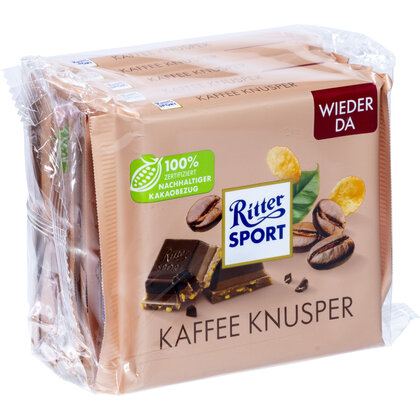 Ritter Sport Kaffee Knusper 5x100 g