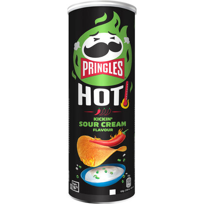 Pringles Hot Kickin Sour Cream 165 g