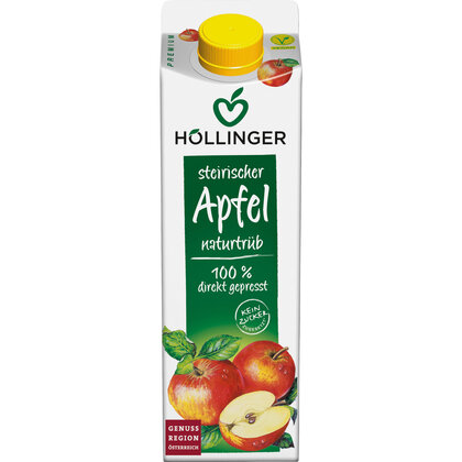 Höllinger Naturtrüb Steirischer Apfelsaft 1 l