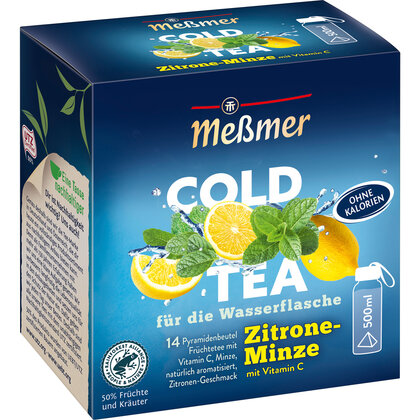 Messmer Cold Tea Zitrone Minze 14er