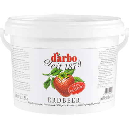 Darbo Erdbeer passiert 45% Fruchtanteil 5 kg