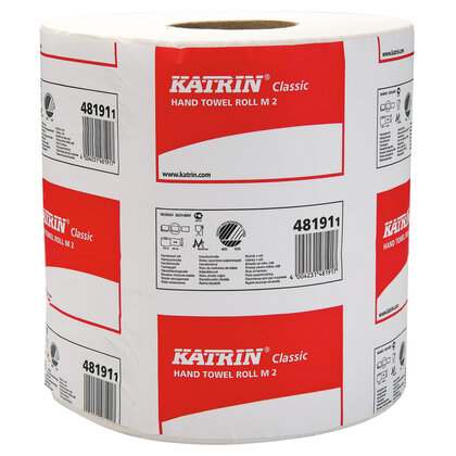 Katrin M2 Hygienepapier weiß, 2-lagig, 152 m 6 Rollen-Pkg.