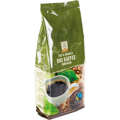 natürlich für uns Bio Kaffee gemahlen 500 g
