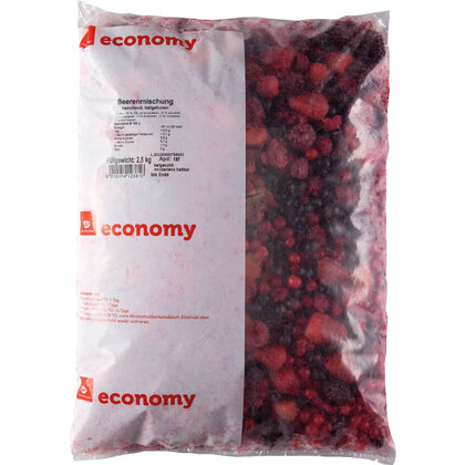 Economy Beerenmischung tiefgekühlt 2,5 kg