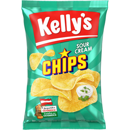 Kelly Chips Sour Cream 150 g