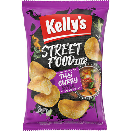Kelly Chips Street Food Thai Curry 100 g