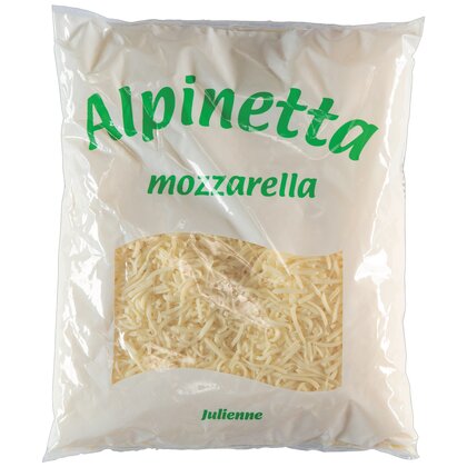 Alpinetta Mozzarella gerieben 40% Fett i. Tr. 2 kg