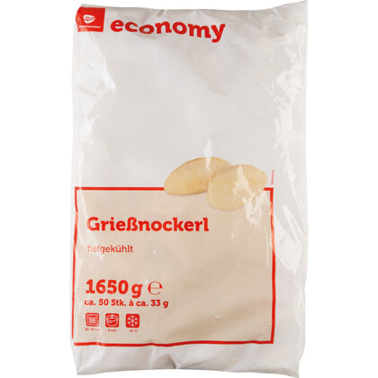 Economy Griessnockerl 50 x 33 g, tiefgekühlt