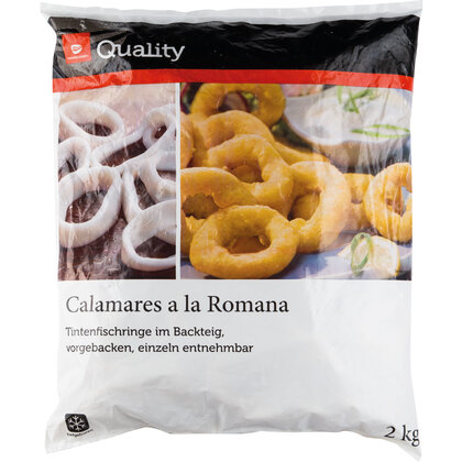 Quality Calamar a la Romana tiefgekühlt 2 kg