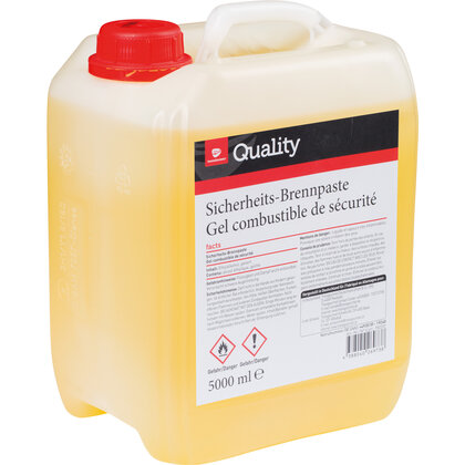 Quality Gastro Brennpaste Ethanolbasis, Kunststoffeimer, 5 l